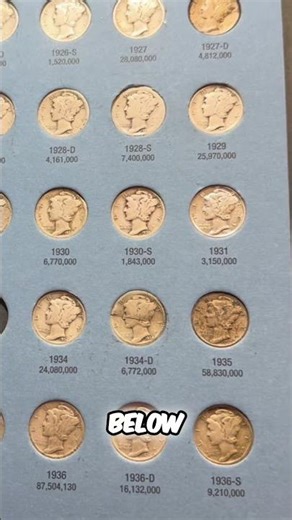 Coin Show Silver Haul & Mercury Dime Album Hunt! #shorts