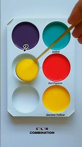 Can You Guess the Color Mix? (Easy to Hard) 🎨 #ColorMixing #Satisfying