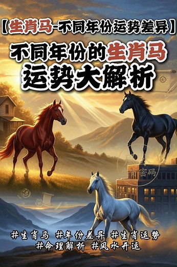 102K views · 2.9K reactions | 属马的朋友注意！ 同是骏马奔腾，不同年份的命格却各有玄机！...