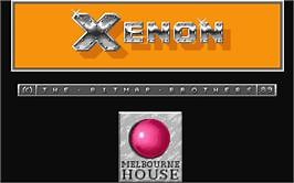 Xenon - Atari ST - Games Database