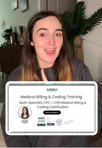 Here’s something that can not only boost your resume but help secure you a new position! This is @AMBCI and I am taking the Medical Billing and Coding training! #resumetips #resumebooster #newjob #successful #jobmarket