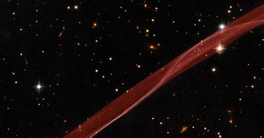 Supernova Remnant SN 1006 in Centaurus: Stars and a Stripe | Hubble