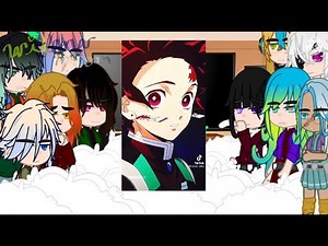 Hashiras React To Tanjiro As Yoriichi | Compilation | Demon Slayer | Gacha Club | Read Des