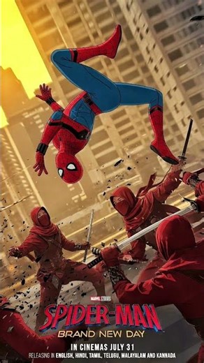 Spiderman: Brand New day, Teaser poster 🕷️ #spiderman #poster #art #subscribe #viral #hollywood