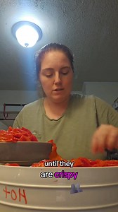 We don't buy tomato bouillon powder anymore, because that's essentially what we are making here! also, we use this on occasion to make tomato paste, too. Big fan of using all parts of the tomato and having no waste! if you haven't dehydrated tomatoes yet, you should try it! #tomato #hack #canningandpreserving #tipsandtricks #tomatopowder | Happy Humblestead