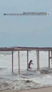 15K views · 44 reactions | Coastal cities in northern Peru, including Callao and Tumbes, are grappling with flooding and infrastructure damage from abnormal waves. Watch more video: https://ow.ly/JWpO50UzkmS | The Weather Network | Facebook