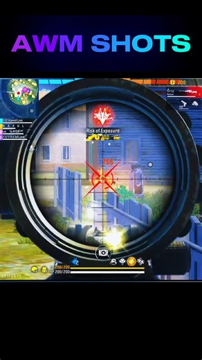 Impossible AWM Quick Scopes 🤯 #shorts #freefire #viral