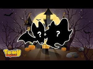 How many bats?⎢Number song⎢Counting 1-10⎢Halloween ghost English for Kids⎢ESL Song⎢KoKoPang
