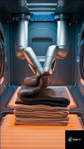 Futuristic Laundry Machine