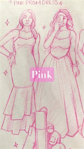 Color Study Series: Pink #art #drawing #sketch #sketchbook