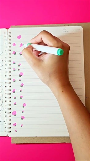 Aesthetic Page border design #Journaling #BulletJournal #DiaryWriting #Calligraphy #HandLettering