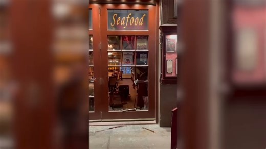 Man on violent rampage breaks into Midtown steakhouse, hotel and 7-Eleven