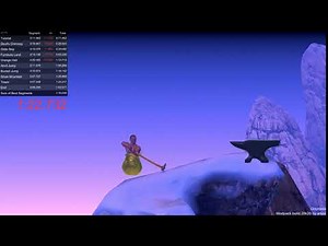 Getting Over It - Anvil jump (New hat strat)
