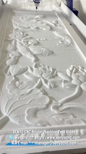 EPS Foam CNC Cutting Machine – Perfect 3D Foam Sculpture