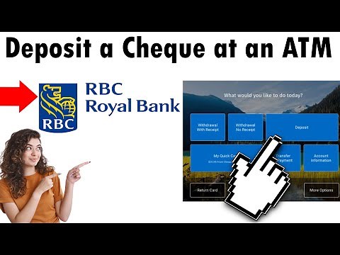 How to Deposit a Cheque at an ATM on RBC (2025) New Update