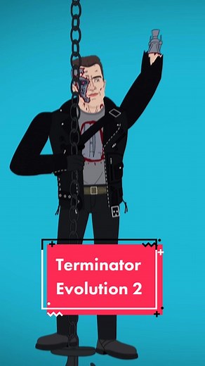 “Hasta la vista, baby.” The Evolution of the Terminator 2/6 #tellitanimated #terminator #theterminator #arnoldschwarzenegger #terminator2 #cartoon #mortalkombat #fortnite #scifi #fyp #animation #movies #fypシ #scifimovies #theevolutionof