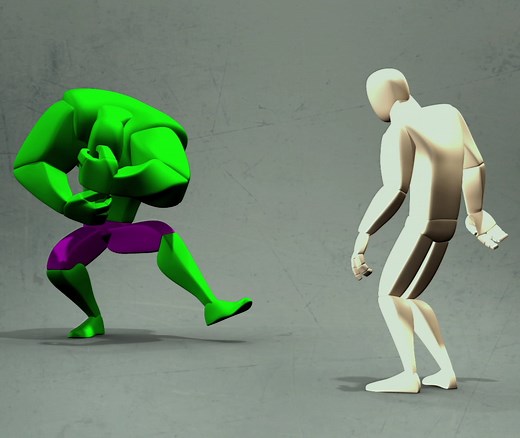 Hulk Transformation Animation