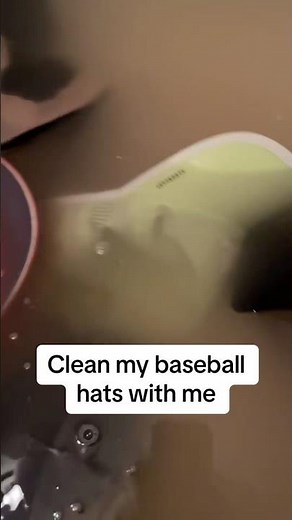 How to clean baseball caps