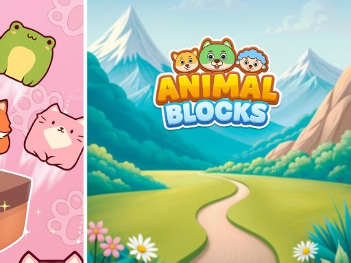 Play Animal Blocks | Free Online  Games. KidzSearch.com