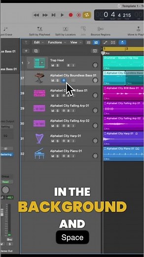 Logic Pro: FIX CPU Overload with ONE Button! #shorts
