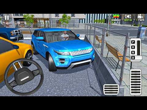 Parking License Simulator 3D: SUV Driving Test Simulator Rang Rover Parking - android gameplay
