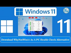 ✅ How To Download WhyNotWin11 As A PC Health Check Alternative For Windows 10/8/7