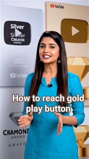 how to reach youtube gold play button? #motivation #inspiration