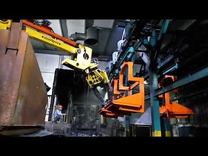 This is our company's Master-slave trusmanipulator for casting holding.