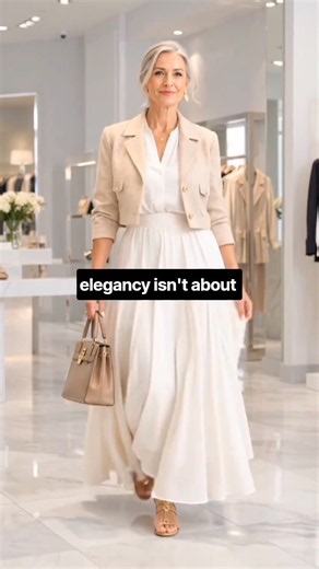 Elegant Fashion Over 60 | Timeless, Flattering & Sophisticated Outfits#moda #fashion #styleafter50