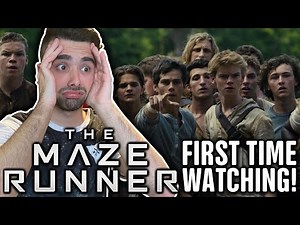 WATCHING THE MAZE RUNNER FOR THE FIRST TIME!! MAZE RUNNER (2014) MOVIE REACTION
