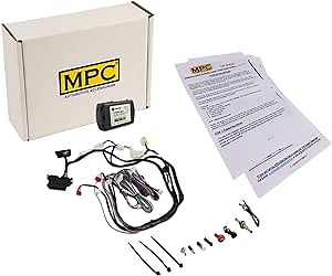 MPC Complete Factory Remote Activated Remote Start Kit Compatible with 2009 Nissan 350Z - Push-to-Start - with T-Harness
