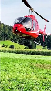 Bell 505 Precision Landing on a Beautiful Grass Field | Smooth Helicopter Landing