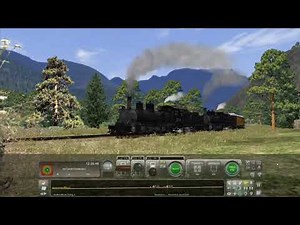 Train Simulator, Durango and Silverton Railroad Part 6, Cascade to Silverton