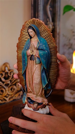 Our Lady of Guadalupe | A Mother Who Stays Close | 27 cm & 44 cm Catholic Statue