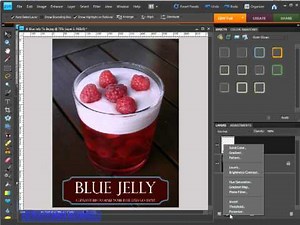 Photoshop Elements Tutorial - Basic Adjustment Layers - Part 1