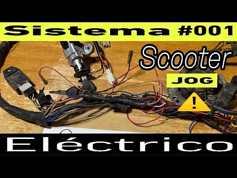 ⚡️Easy to learn the electrical system of a scooter/no one explains it like this