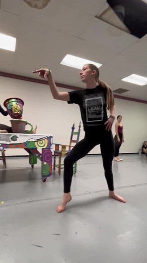 Mad Hatter Dance Rehearsal at Morgantown Dance Studio
