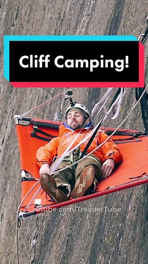 Cliff Camping Adventure: Sleeping on a Portaledge