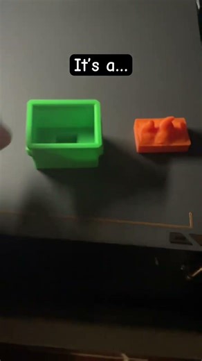3D printed dumpster fire clicker #3dprinting #dumpsterfire #fire