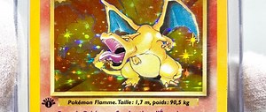Valiosa carta de Charizard se subasta por más de $6 millones de pesos