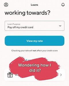 Using a SoFi personal loan, I consolidated my credit card debt into one simple payment. No more juggling high-interest rates, and I got my funds the same day I signed! In just 60 seconds, I checked my rate with no impact on my credit score. Want to stop stressing and start saving? Click the link to learn more! | SoFi