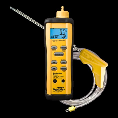 Combustion Checker Meter with Auto Pump | Combustion Tester