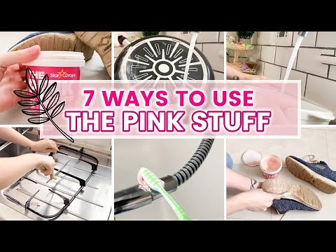 GENIUS Ways To Use THE PINK STUFF PASTE! (Cleaning Hacks, Tips & Tricks!)