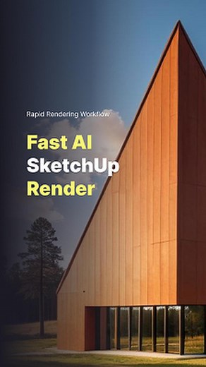 Watch as a basic SketchUp model transforms into a photorealistic masterpiece using ReRender AI! Whether you’re an architect, designer, or just love 3D visuals, this quick render reveal will blow your mind. 🔥✨ ✅ Created in SketchUp 🎨 Rendered with ReRender AI ⏱️ Transformation in seconds https://rerenderai.com/ #SketchUp #ReRenderAI #3dmodelling #architecture #rendering | ReRender