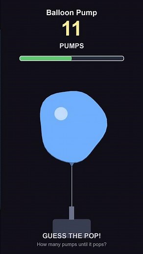 How Many Pumps Until the Balloon POPS? 🎈💥