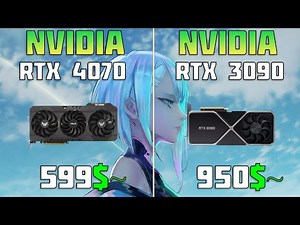 RTX 4070 vs RTX 3090 - 10 Games Test