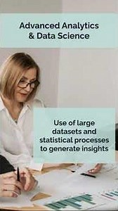 What are Advanced Analytics & Data Science?