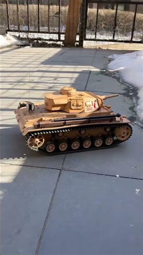 RC Tank German Panzer III 1/16 Scale drive with smoke, real sound & gun #rctank #rcoffoad #army