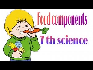 Food components - 7th class science first lesson || #7th #sciencelesson