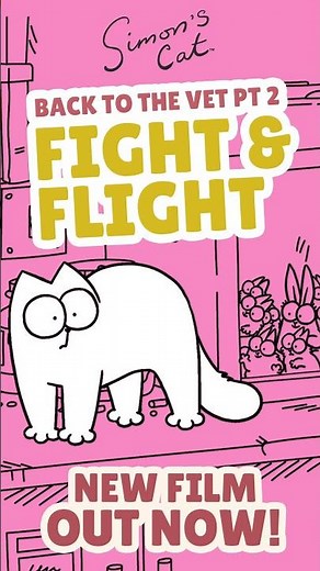 Fight & Flight - New Simon's Cat Film